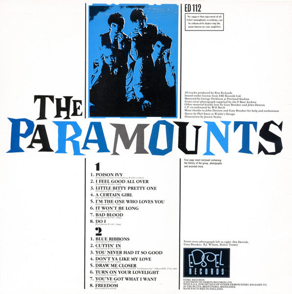Whiter Shades Of R&B - Paramounts