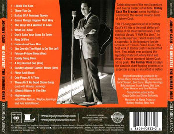 The Greatest: Number One's - Johnny Cash [CD]