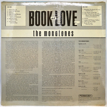Who Wrote The Book Of Love? - Monotones