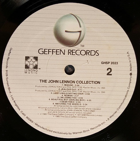 The John Lennon Collection - Lennon, John