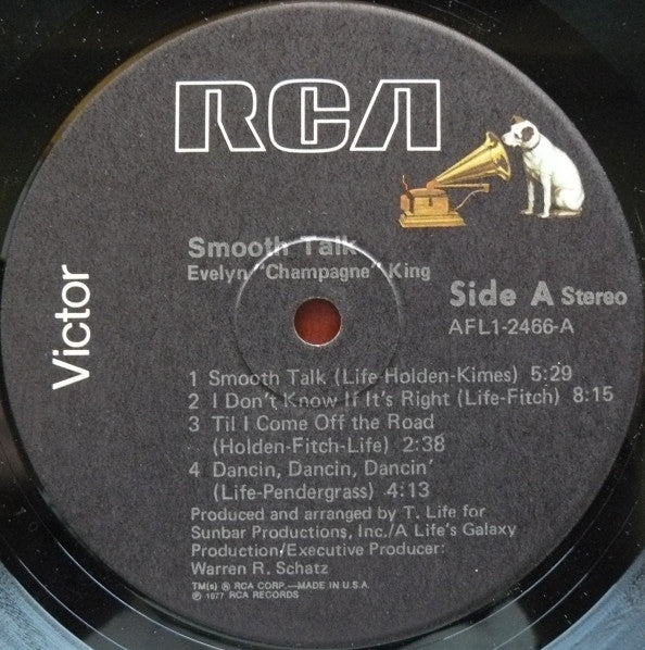 Smooth Talk - King, Evelyn