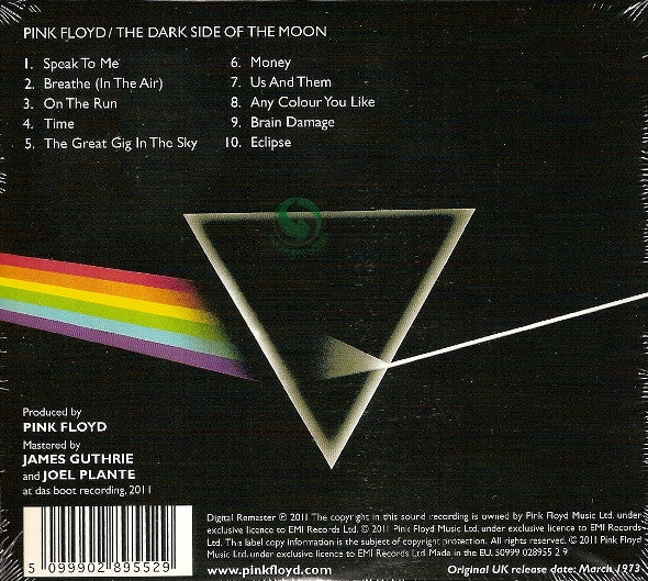 The Dark Side Of The Moon - Pink Floyd