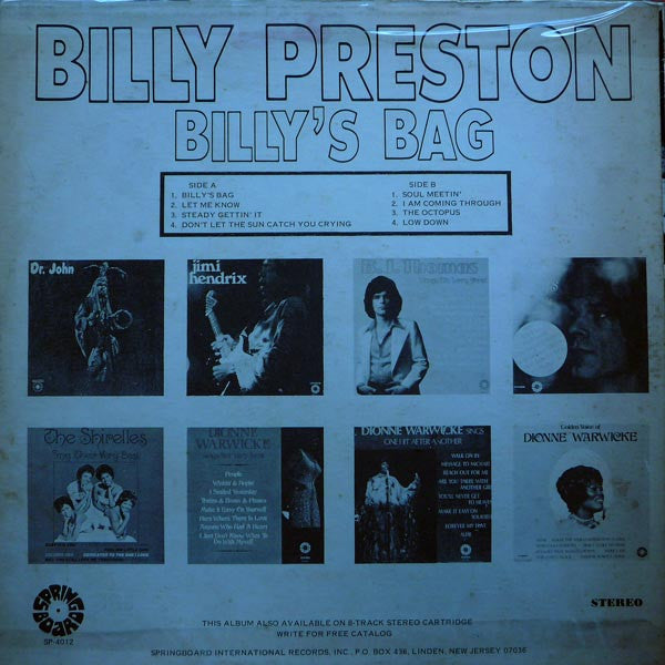 Billy's Bag - Preston, Billy