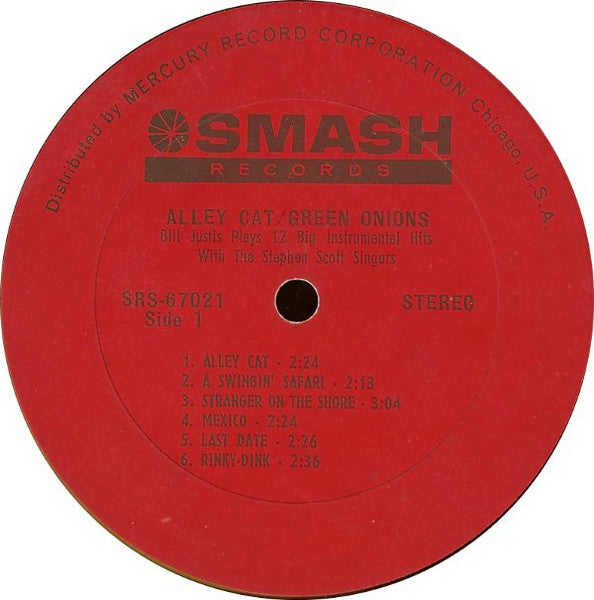 Alley Cat / Green Onions: Bill Justis Plays 12 Big - Justis, Bill