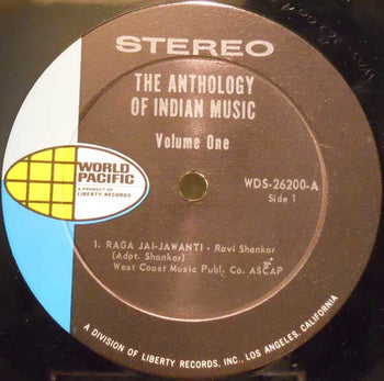 The Anthology Of Indian Music Volume One - Various