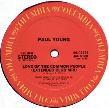 Love Of The Common People (Extended Club Mix) /  C - Young,  Paul