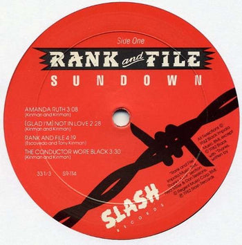 Sundown - Rank & File