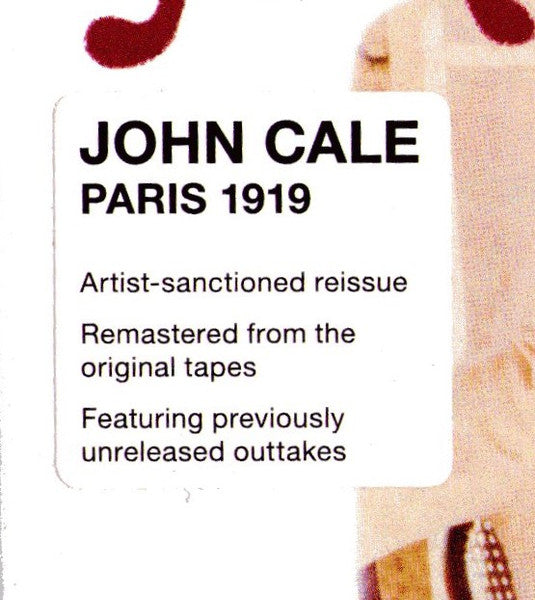 Paris 1919 - Cale, John