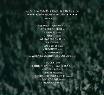 Diamond Star Heroes: Live From Sheffield - Def Leppard