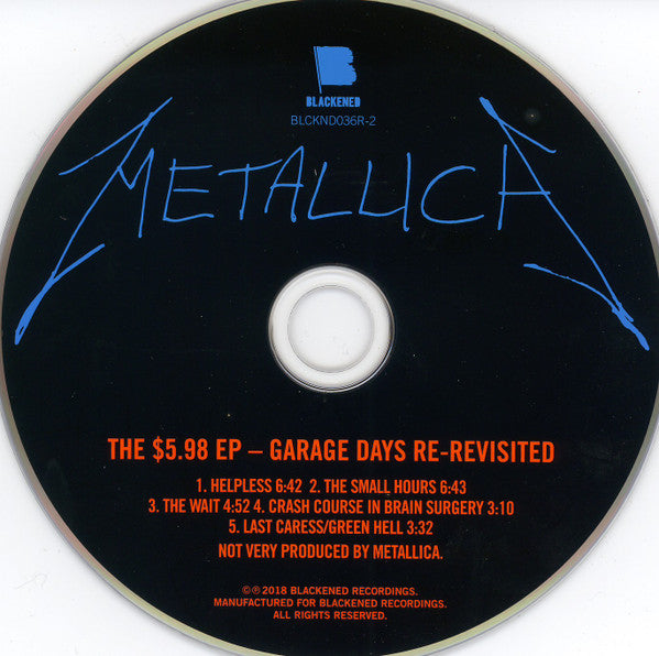 The $5.98 Ep - Garage Days Re-Revisited - Metallica