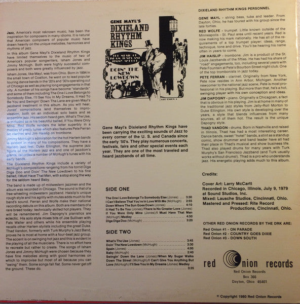 Doin' The New Lowdown - Gene Mayl's Dixieland Rhythm Kings