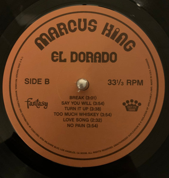 El Dorado - King, Marcus