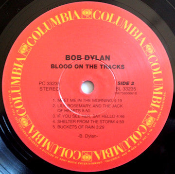 Blood On The Tracks - Dylan, Bob