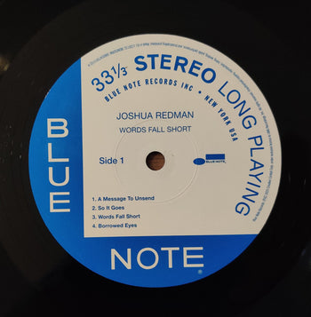 Words Fall Short - Redman, Joshua