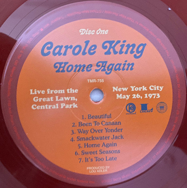 Home Again - King, Carole