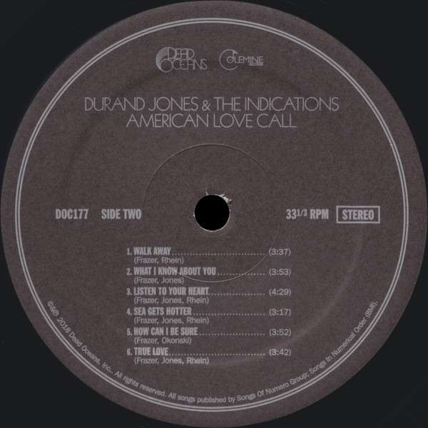 American Love Call - Durand Jones & The Indications [LP]