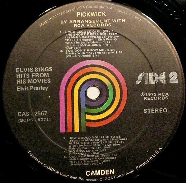 Sings Hits From His Movies, Volume 1 - Presley, Elvis