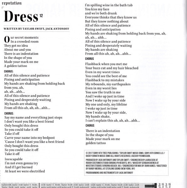Reputation - Swift, Taylor