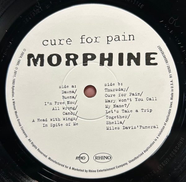 Cure For Pain - Morphine
