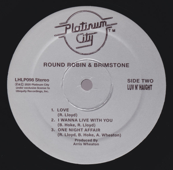 Round Robin And Brimstone - Round Robin And Brimstone