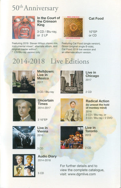 The Elements Tour Box 2021 - King Crimson