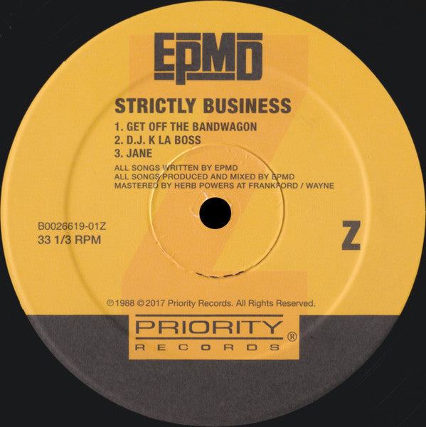 Strictly Business - Epmd
