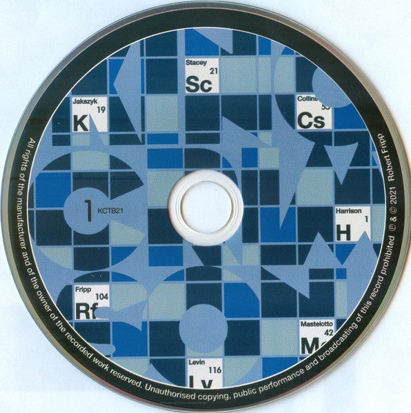 The Elements Tour Box 2021 - King Crimson