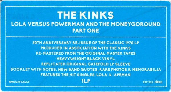 Lola Versus Powerman And The Moneygoround, Pt. 1 - Kinks, The