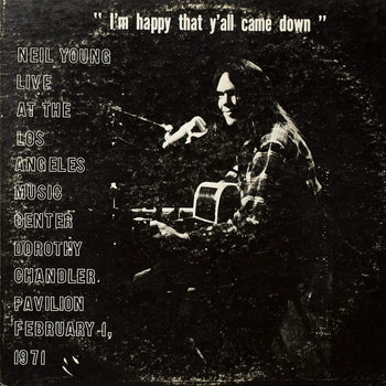 Dorothy Chandler Pavilion 1971 - Young, Neil