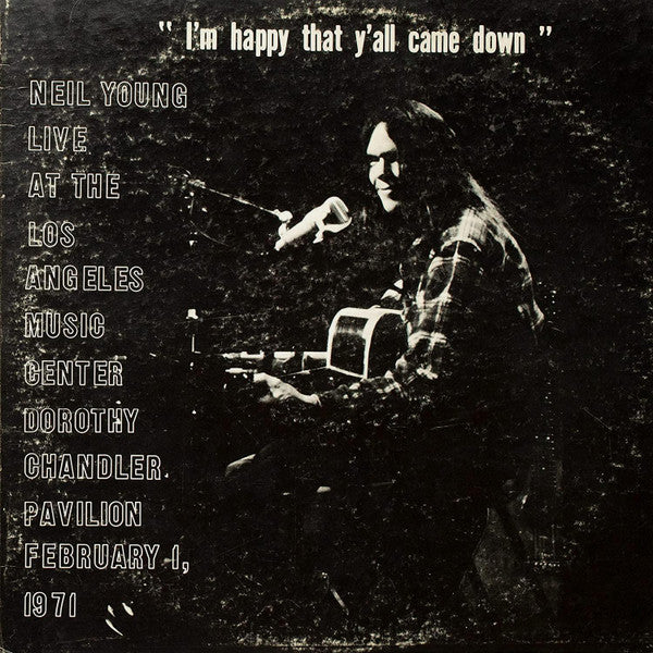 Dorothy Chandler Pavilion 1971 - Young, Neil