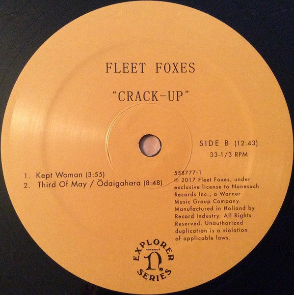 Crack-Up - Fleet Foxes
