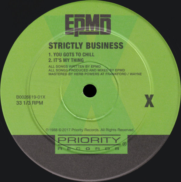 Strictly Business - Epmd