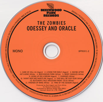 Odessey And Oracle - Zombies