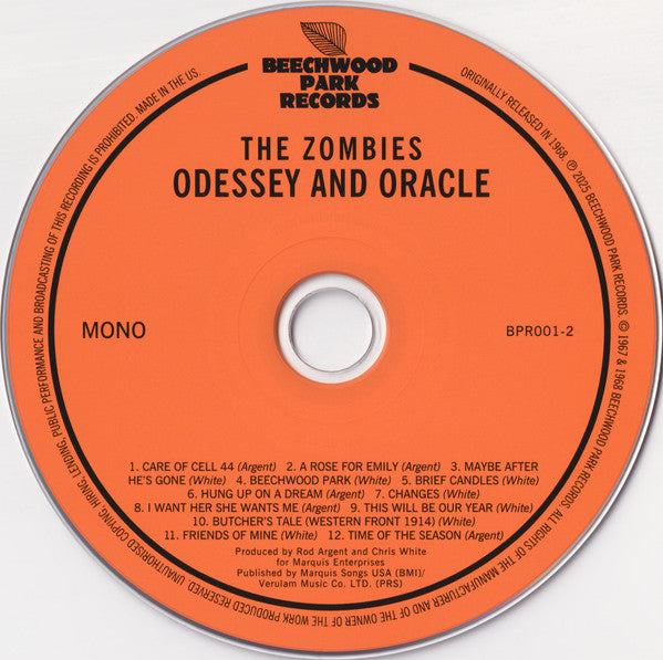 Odessey And Oracle - Zombies