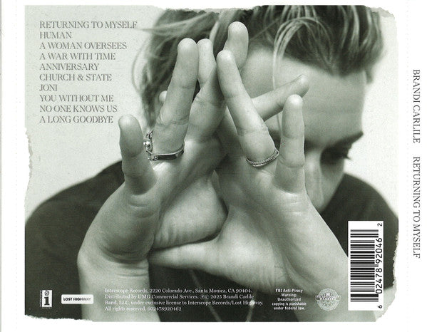 Returning To Myself  - Carlile, Brandi