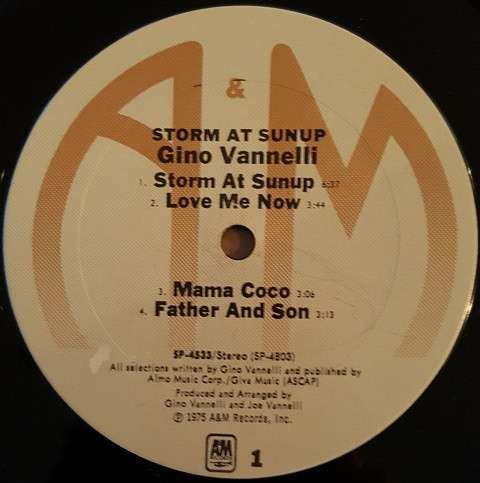 Storm At Sunup - Vanneli, Gino