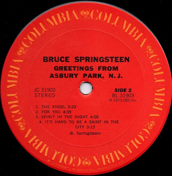 Greetings From Asbury Park, N.J. - Springsteen, Bruce