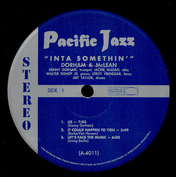 Inta Somethin' - Dorham, Kenny / McLean, Jackie