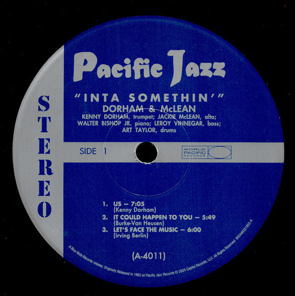 Inta Somethin' - Dorham, Kenny / McLean, Jackie