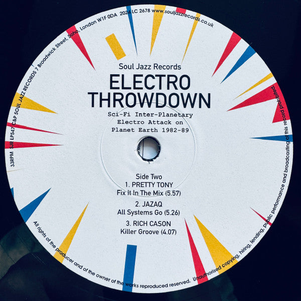 Electro Throwdown - Sci-fi Inter-planetary Electra - Various Artists