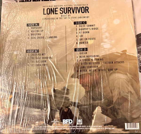 Lone Survivor Original Soundtrack (Camo-color 2LP) - Explosions in the Sky, Steve Jablonsky