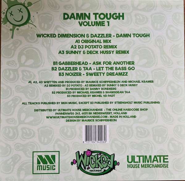 Damn Tough Volume 1 - Various