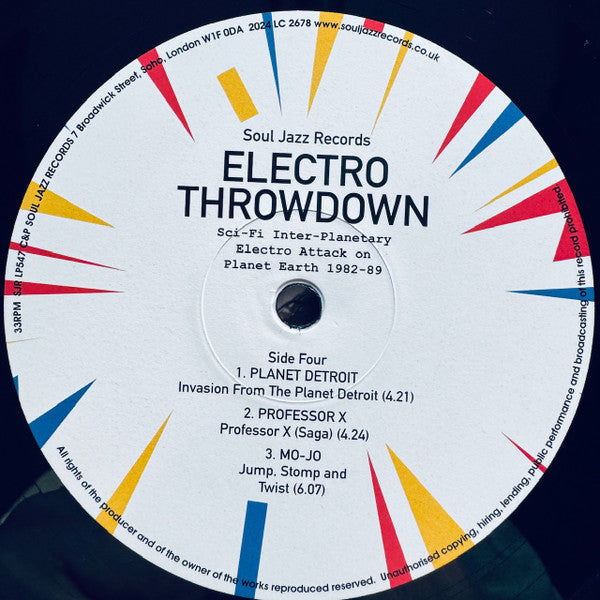 Electro Throwdown - Sci-fi Inter-planetary Electra - Various Artists