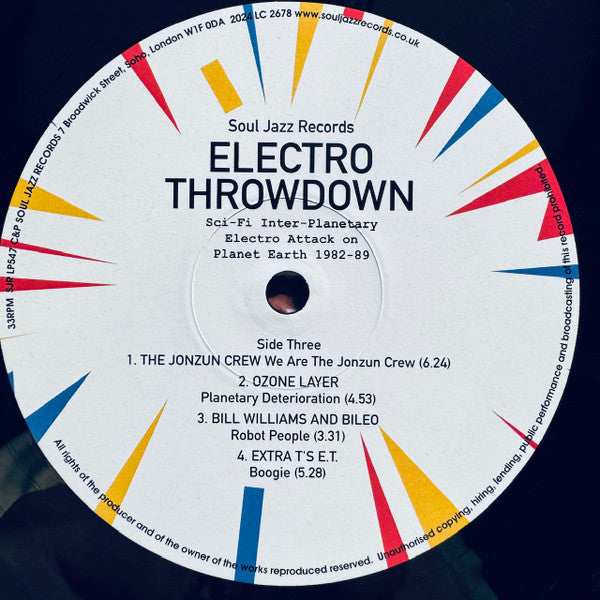 Electro Throwdown - Sci-fi Inter-planetary Electra - Various Artists