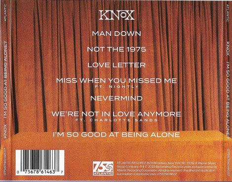 'I'm So Good At Being Alone? - KNOX