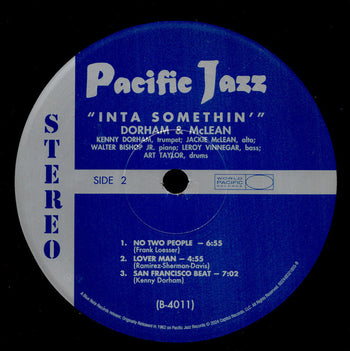 Inta Somethin' - Dorham, Kenny / McLean, Jackie