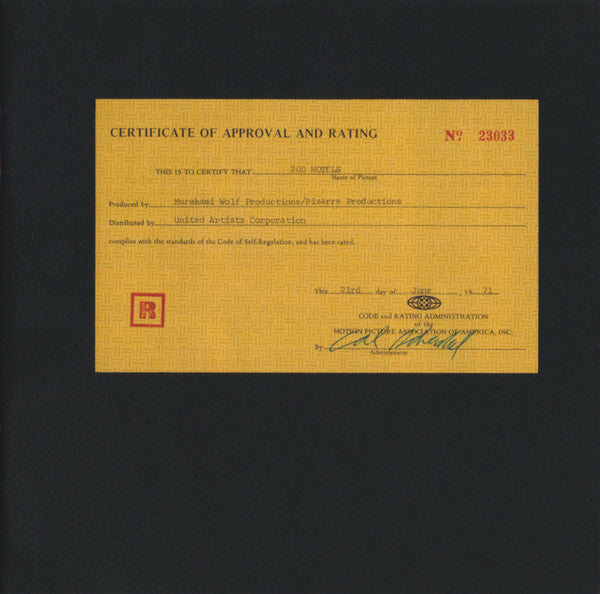 200 Motels (Original Motion Picture Soundtrack) - Zappa, Frank