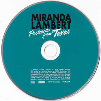 Postcards From Texas - Lambert, Miranda