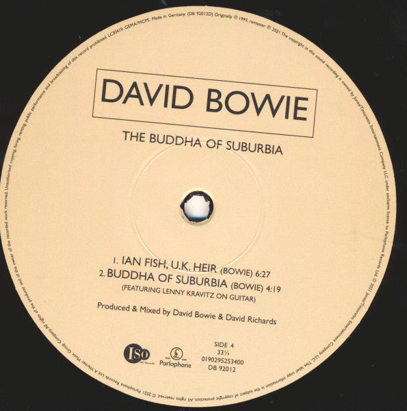 The Buddha Of Suburbia - Bowie, David