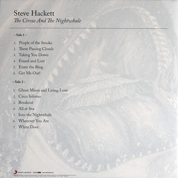 The Circus And The Nightwhale - Gatefold Black LP - Hackett, Steve